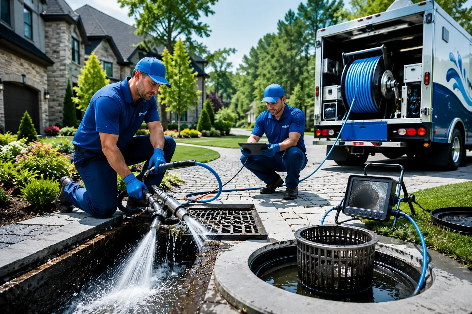 Local outdoor drain cleaning professionals in New Gloucester, ME