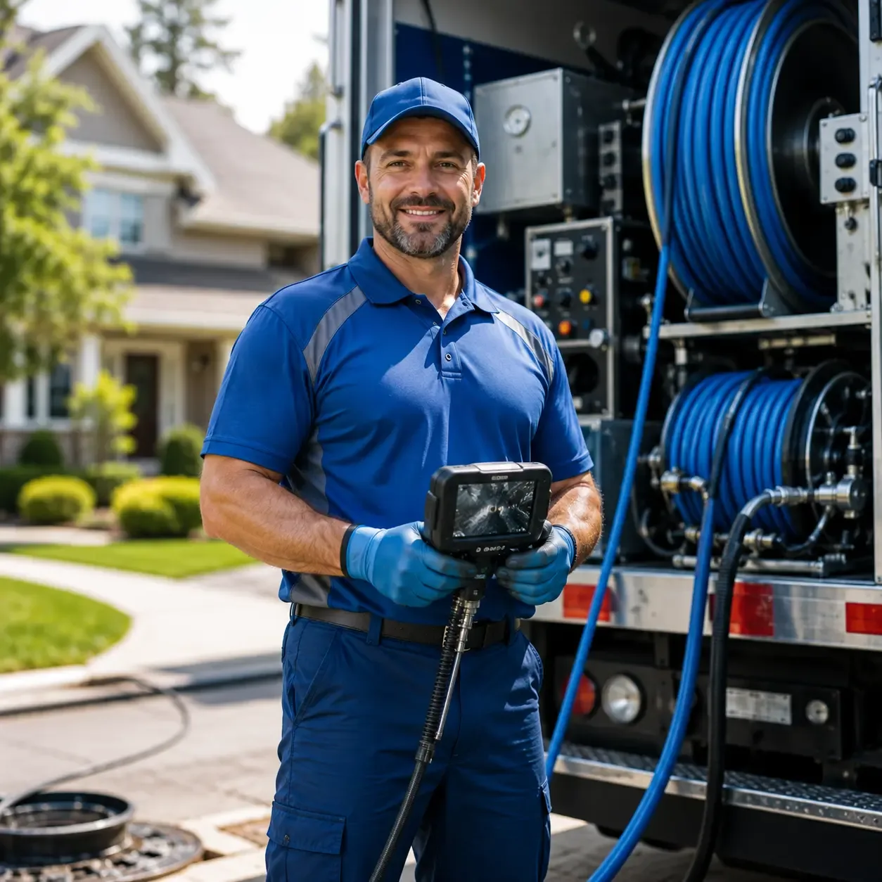 Local outdoor drain cleaning specialists in New Gloucester, ME